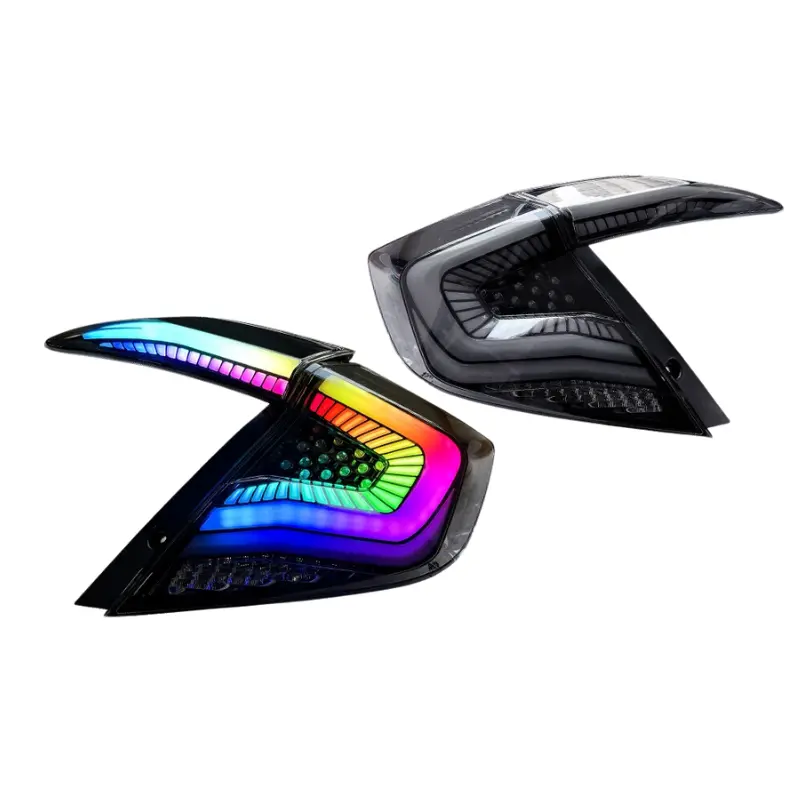 Honda Civic Back Light Rgb Style Version 7 Model 2017-2021 1
