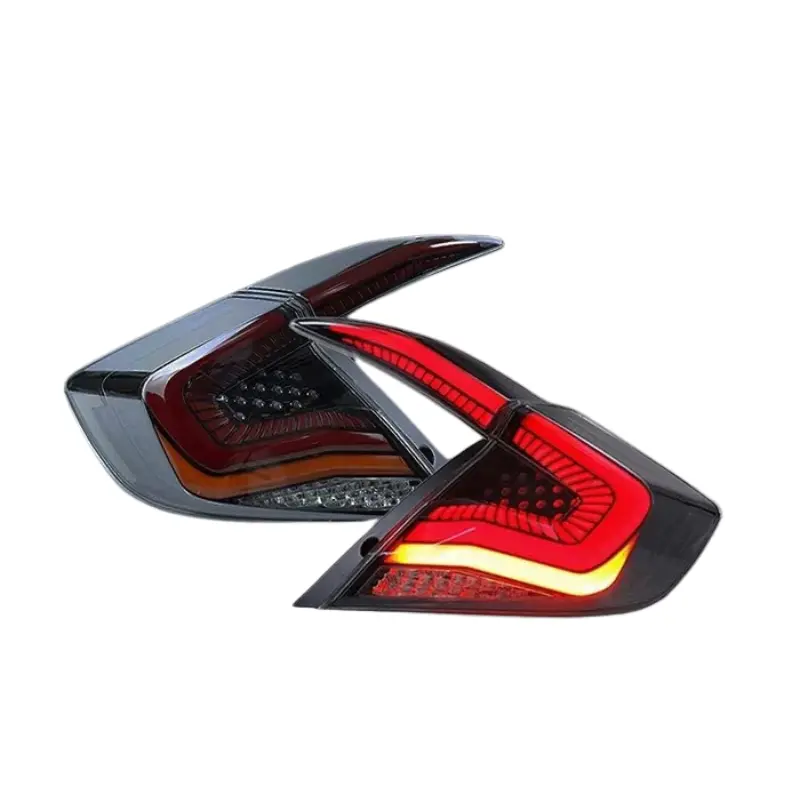 Honda Civic Back Light Snake Style Version 7 (Smoke) Model 2017-2021 1