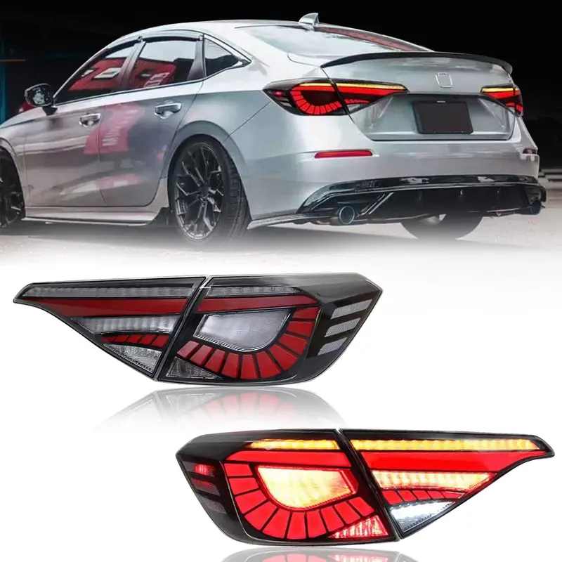Honda Civic Back Lights Snake Model:2022-2025 1