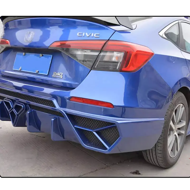 Honda Civic Back Thunder Modified Siege Bodykit Plastic 2022 - 2025 - 1 Piece 2