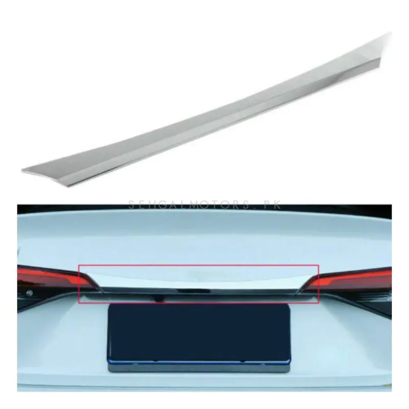 Honda Civic Back Trunk Garnish Chrome Trim 1Pc 2022 - 2025 2