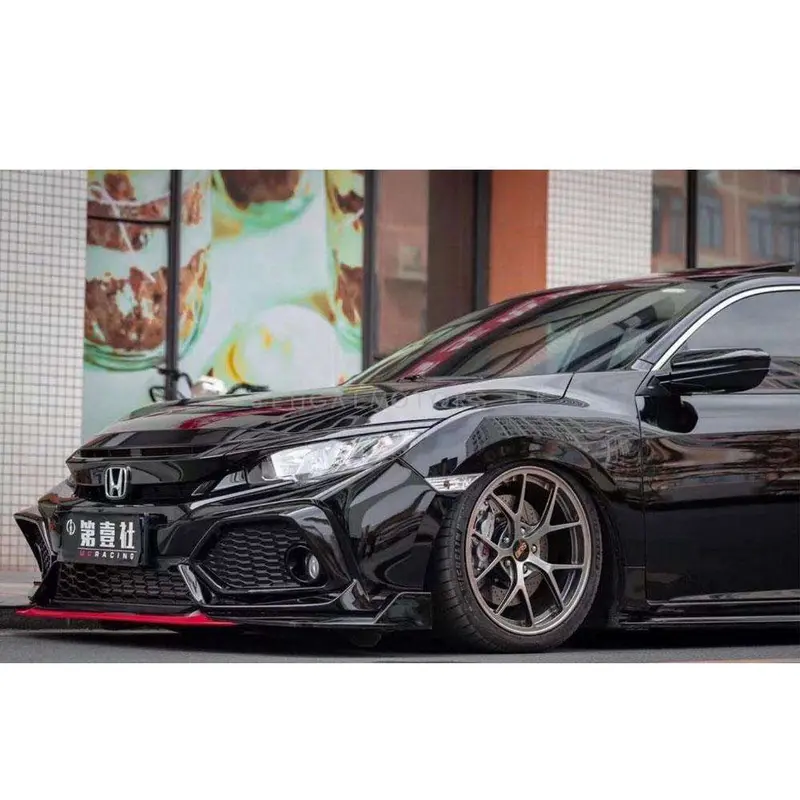 Honda Civic Body Kit Surrounded Style 2 Pcs 2016 - 2021 1