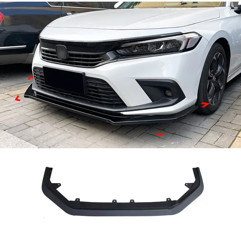 Honda Civic Bumper Splitter (Unpainted)  Model 2022-2023 2