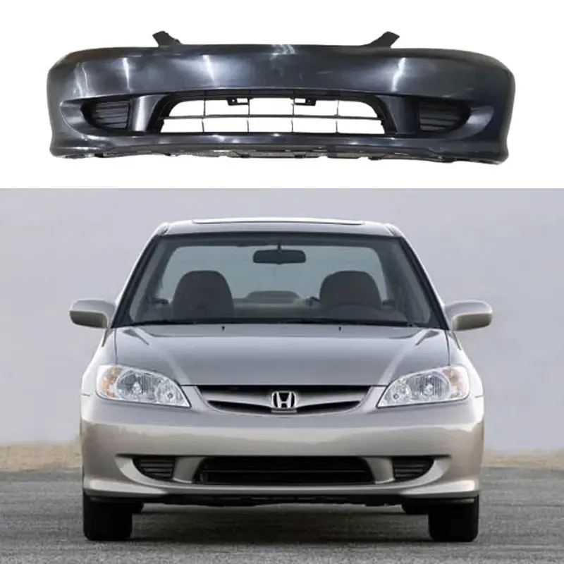 Honda Civic Cf4 Oem Plastic Front Bumper 2003 - 2005 1