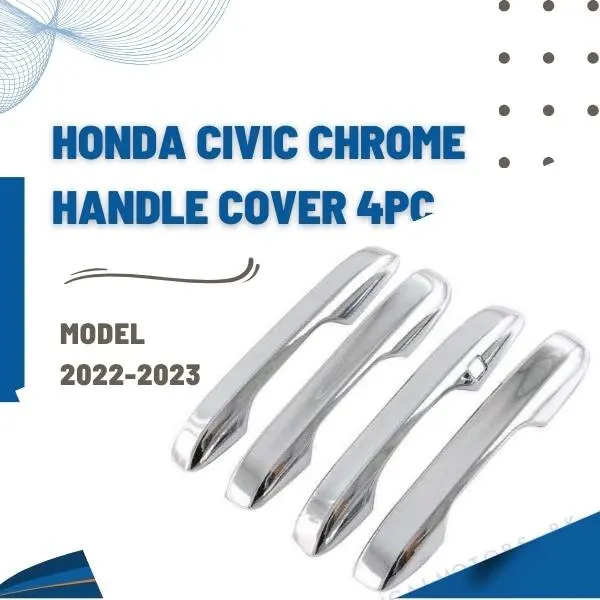 Honda Civic Chrome Handle Cover 4Pc 2022 - 2025 1
