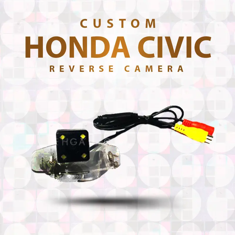 Honda Civic Custom Reverse Parking Camera 2012 - 2016 1