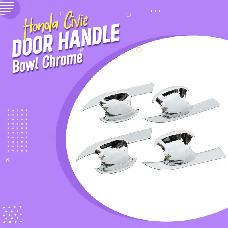 Honda Civic Door Handle Bowl Chrome 2022 - 2025 1
