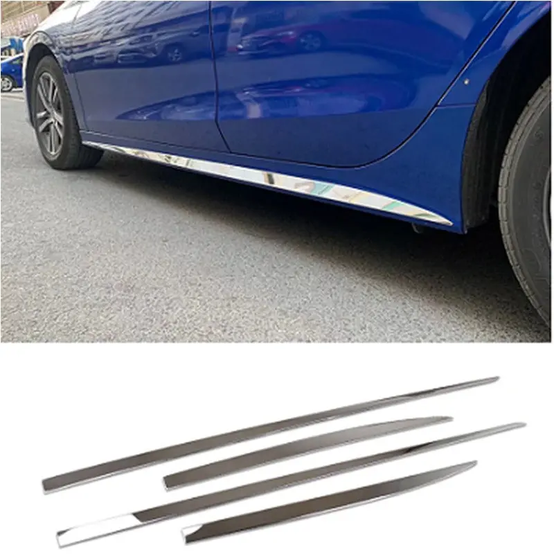 Honda Civic Door Moulding Chrome Model 2022-2024 1