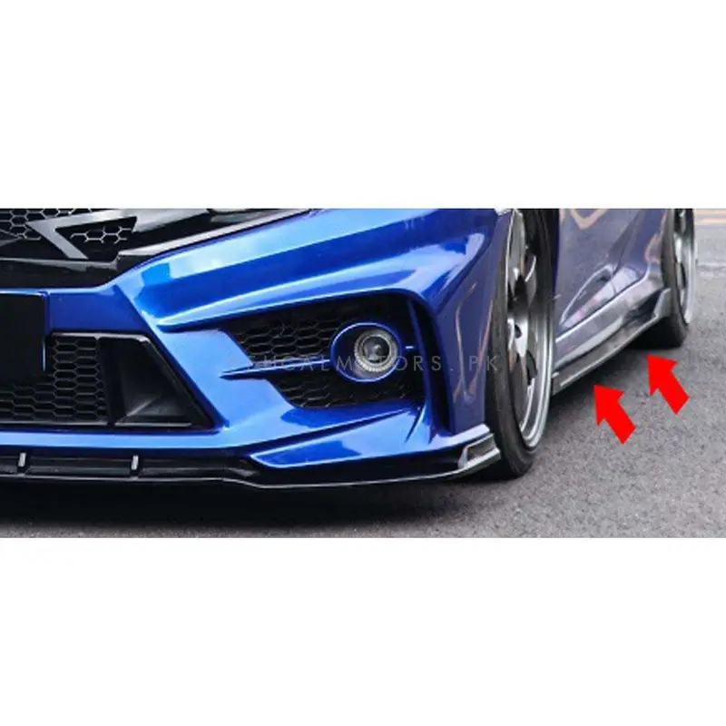 Honda Civic Fc450 Side Skirts Pair 2016 - 2021 1