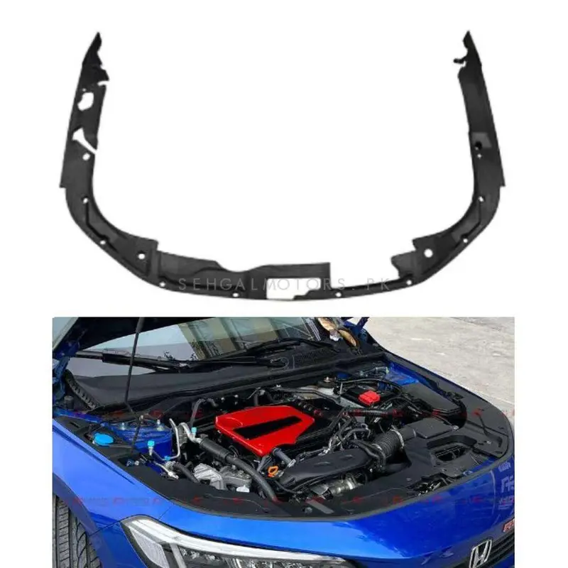 Honda Civic Fender Insulator Plastic Covers For Engine Black 2022 - 2025 2