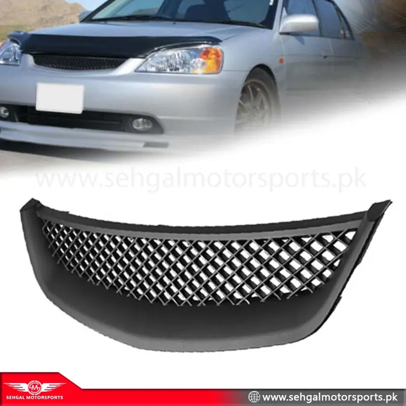 Honda Civic Front Grill Mash Style Model 2001-2003 1