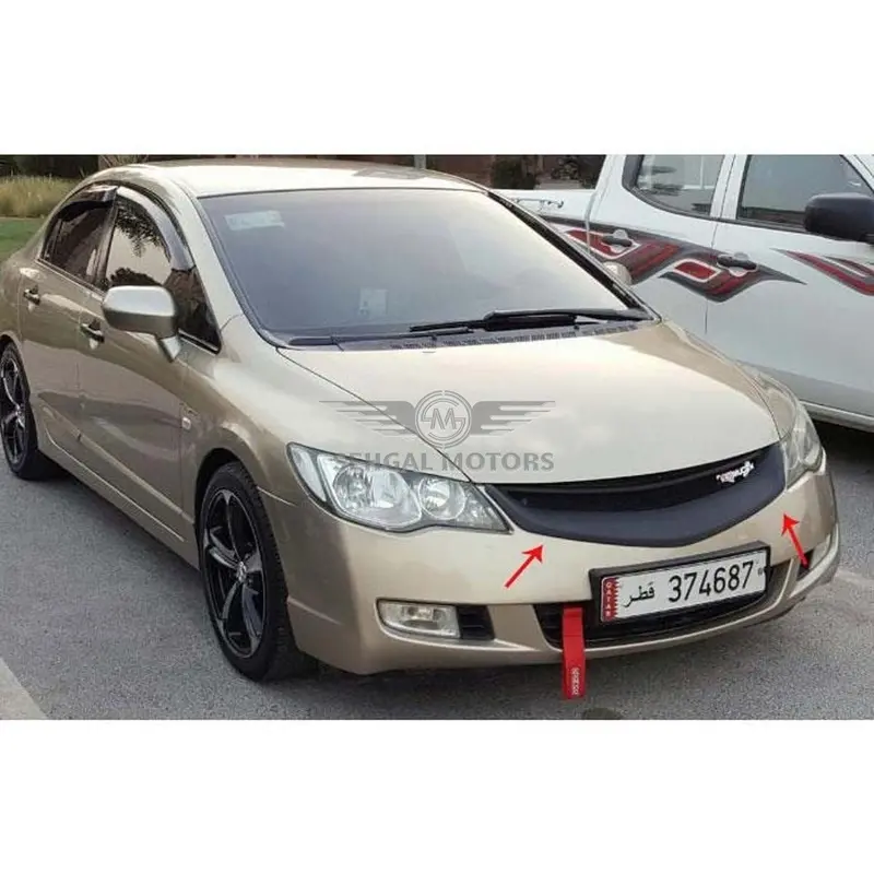 Honda Civic Front Grill Mugen Style Model 2006-2012 1