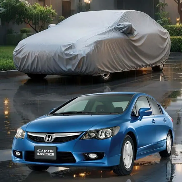 Honda Civic Hybrid Maximus Non Woven Top Cover 2006 - 2012 - - Scratchproof And Waterproof - Without Belt 1