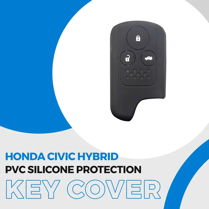 Honda Civic Hybrid Pvc Silicone Key Cover3 Buttons 2005 - 2010 1