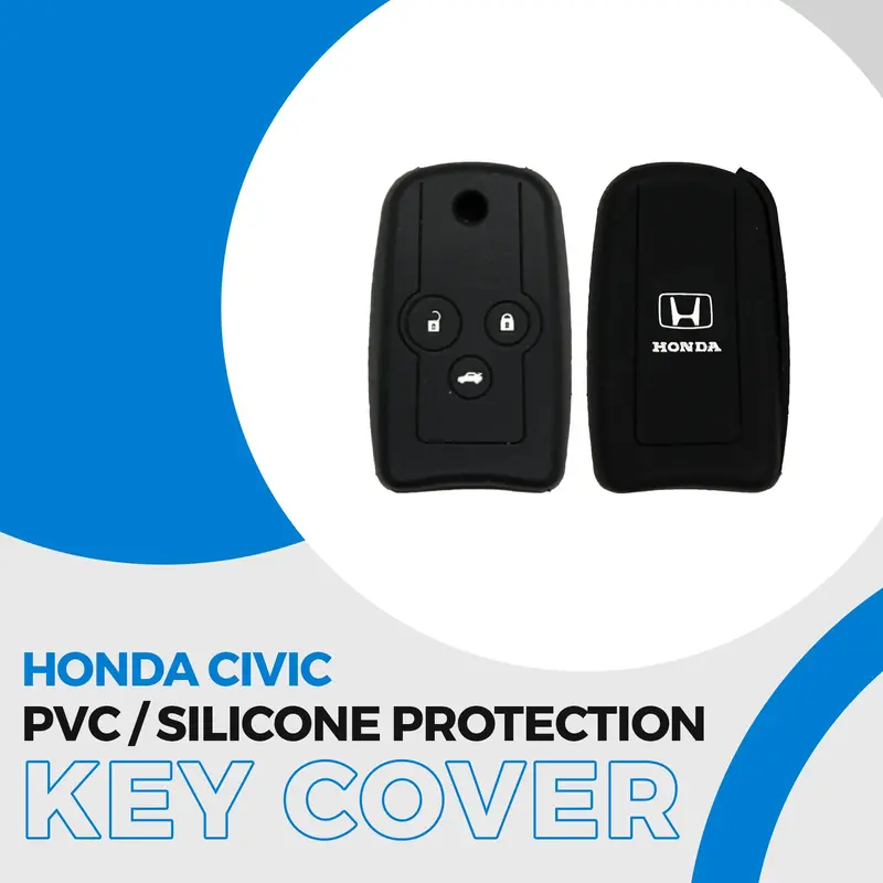 Honda Civic Jack Knife Pvc / Silicone Protection Key Cover 2011 - 2013 1