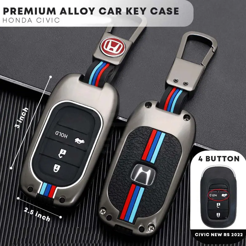 Honda Civic Key Cover Zinc Model: 2022-25 1