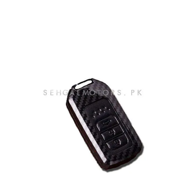 Honda Civic Key Shell Case Cover Carbon Fiber 2016 - 2021 - Replacement Casing 2
