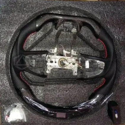 Honda Civic Led Carbon Fiber Steering Wheel 2016 - 2021 2