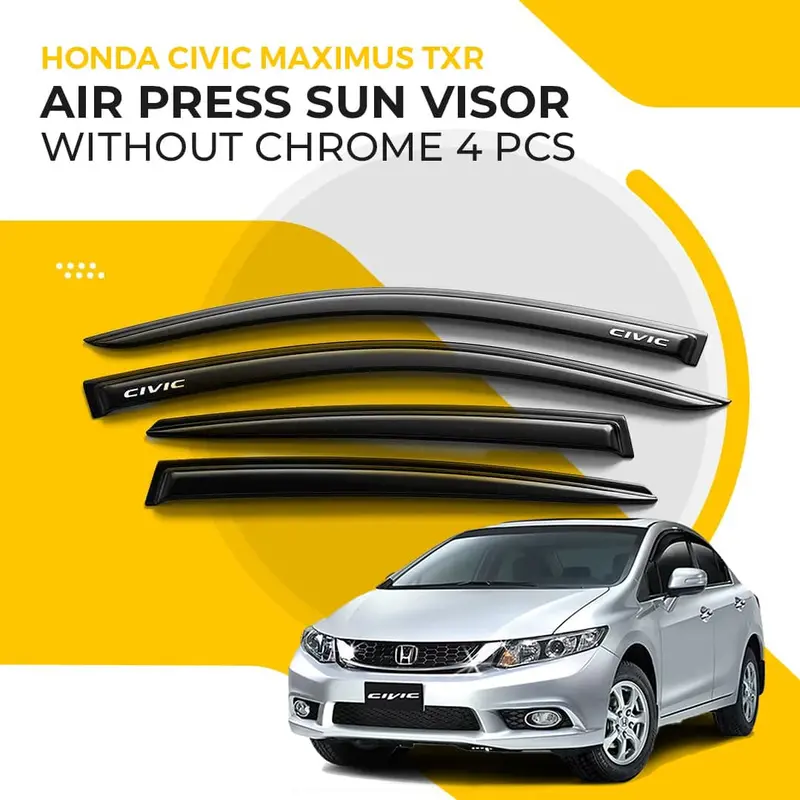Honda Civic Maximus Txr Air Press Sun Visor Without Chrome 2013 - 2015 1
