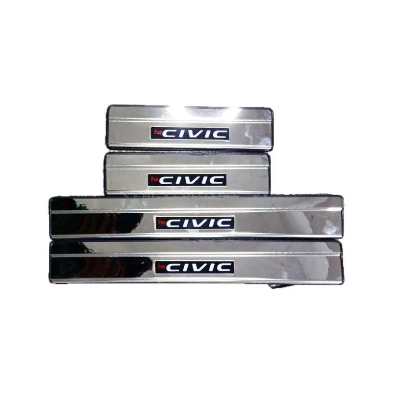 Honda Civic Metal Led Sill Plates / Skuff Led Panels 2012 - 2016 2
