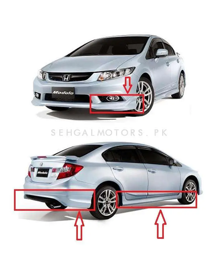 Honda Civic Modulo Bodykit China 2013 - 2015 1
