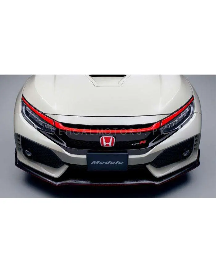 Honda Civic Modulo Grille Red Trim 2016 - 2021 2