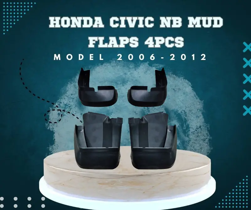 Honda Civic Mud Flaps 4Pcs 2006 - 2012 1