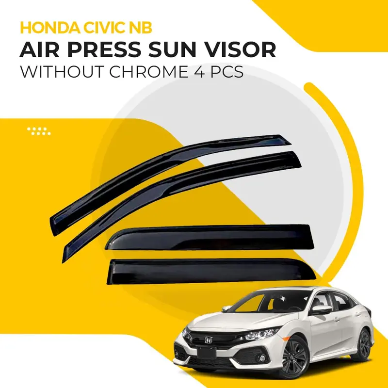 Honda Civic Nb Air Press Sun Visor 2016 - 2021 - Without Chrome 1