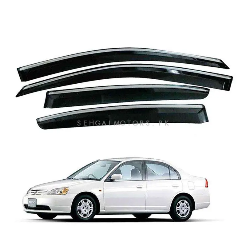 Honda Civic Nb Air Press Sun Visor With Chrome 2001 - 2004 2