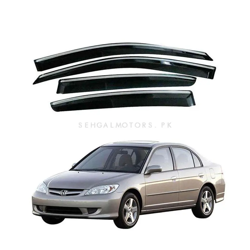 Honda Civic Nb Air Press Sun Visor With Chrome 2004 - 2006 2