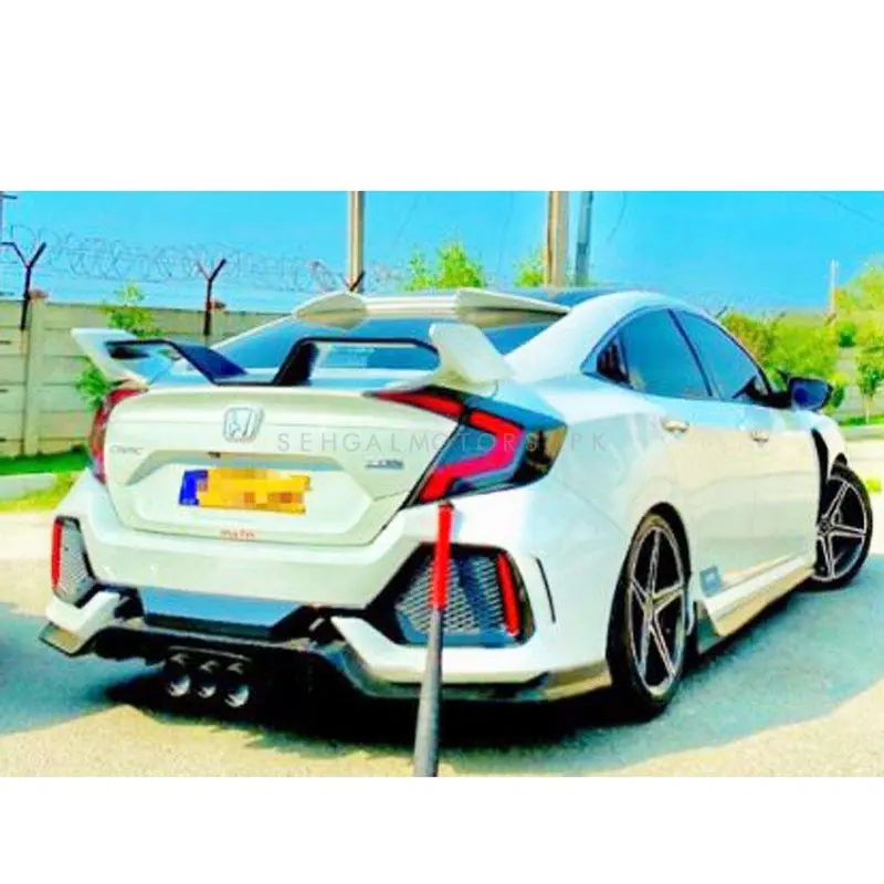 Honda Civic New Fc 450 Style Spoiler 2016 - 2021 1