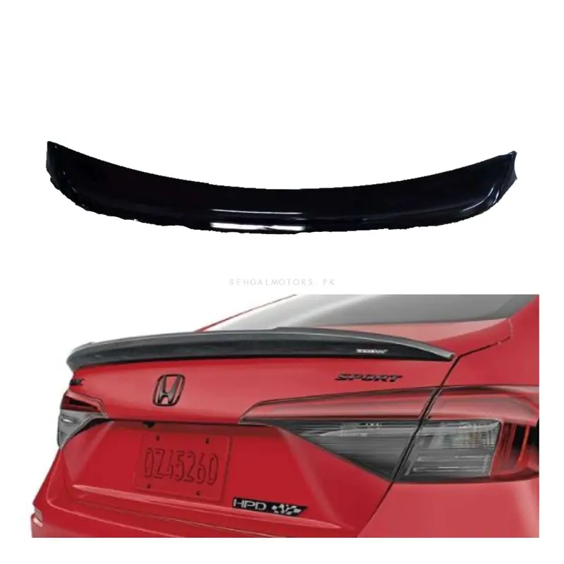 Honda Civic Rear Trunk Spoiler Ducktail Style 2022 - 2025 1
