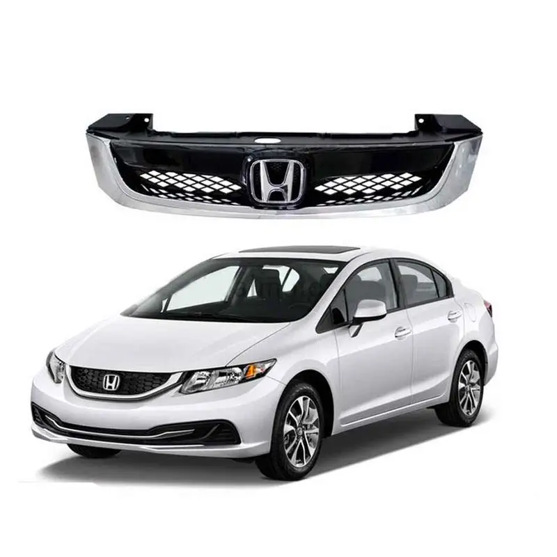 Honda Civic Rebirth Front Grill Oem Style Model 2012-2016 1