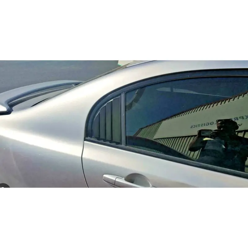 Honda Civic Reborn Sedan Rear Quarter Panel Side Window Louvers Vent 2006 - 2011 1