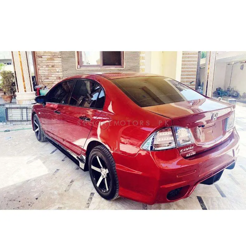Honda Civic Reborn To Crz Conversion Kit - 4 Pcs 2006 - 2012 - Fiber Glass 2