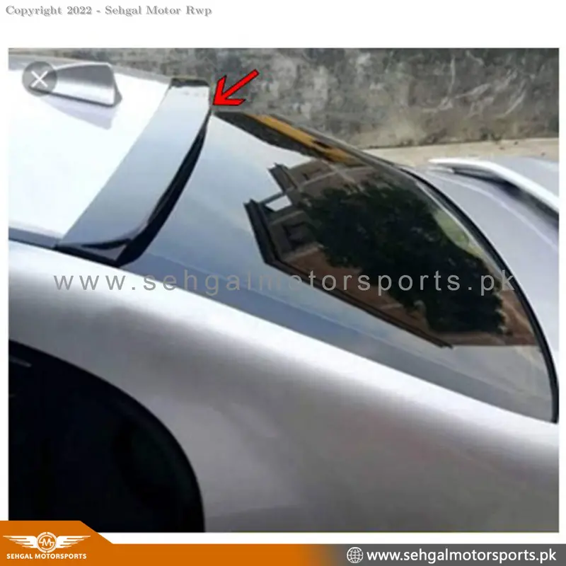 Honda Civic Roof Spoiler (Fiber) Model 2012-2016 1