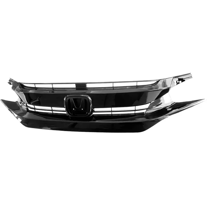 Honda Civic Rs Front Grille Black 2016 - 2021 - With Logo 2