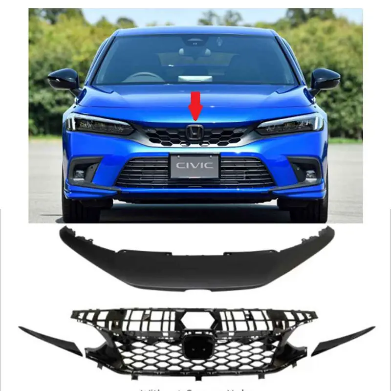 Honda Civic Si Front Grill With Logo Model 2022-2024 1