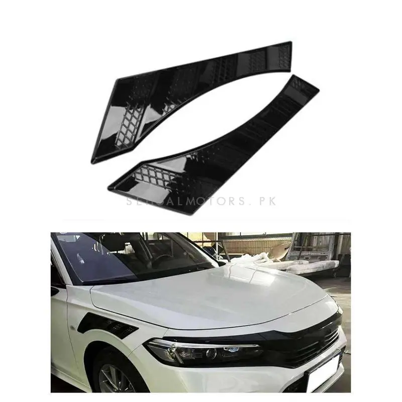 Honda Civic Side Fender Vents Air Flow 2022 - 2025 2