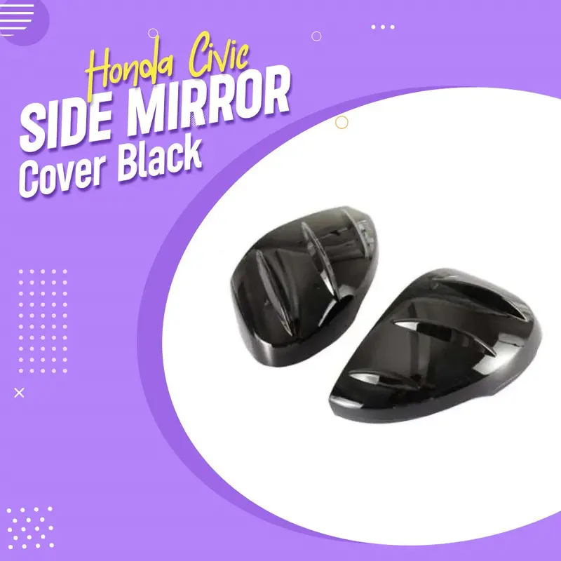 Honda Civic Side Mirror Cover Black 2022 - 2025 1