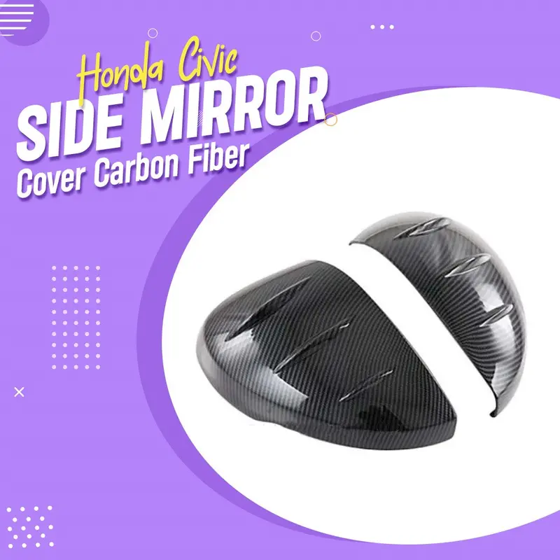 Honda Civic Side Mirror Cover Carbon Fiber 2022 - 2025 1