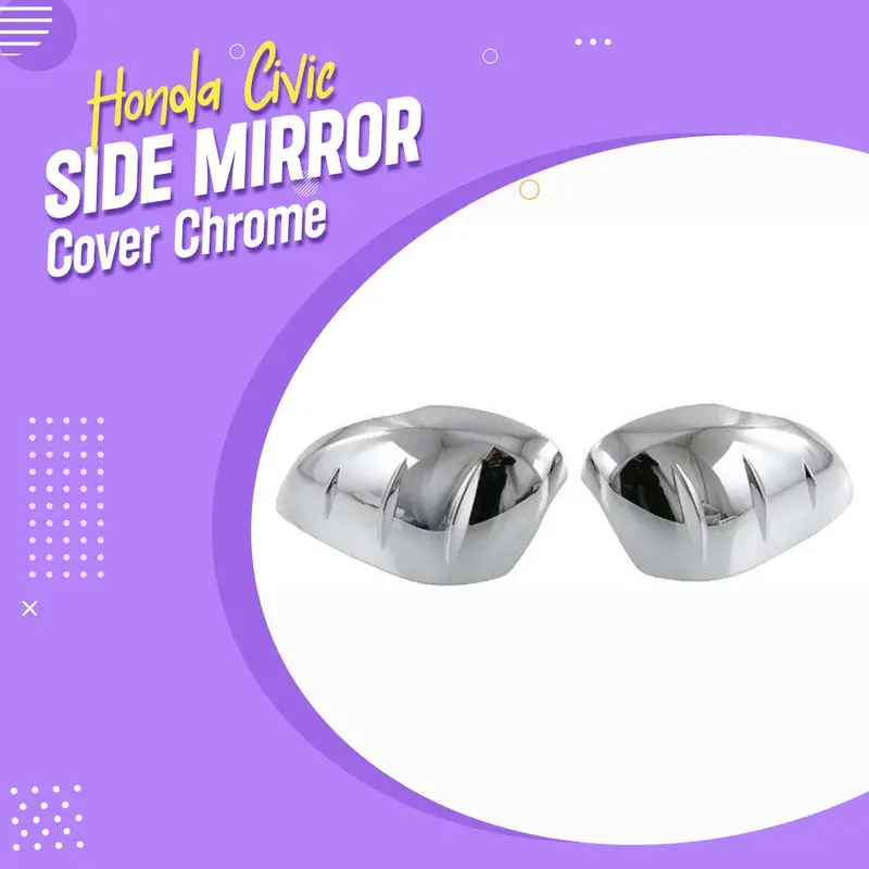 Honda Civic Side Mirror Cover Chrome 2022 - 2025 1