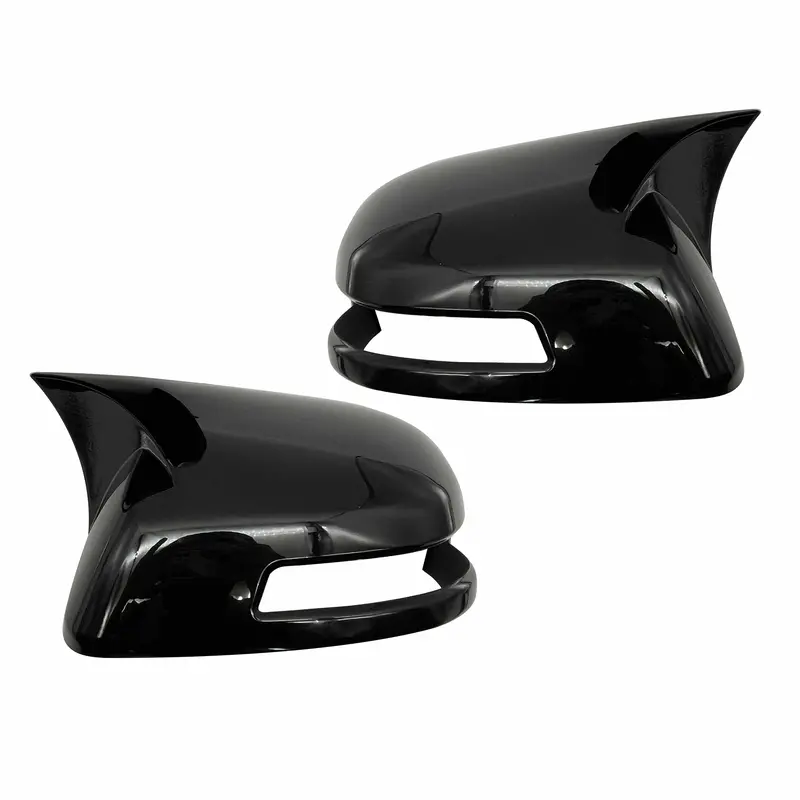 Honda Civic Side Mirror Cover Glossy Black Batman Style 2012 - 2016 2