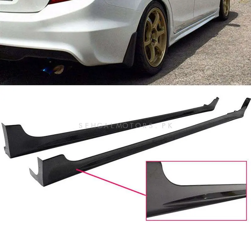 Honda Civic Side Panels 2012 - 2016 - Side Skirt Extensions | Car Side Skirts 1