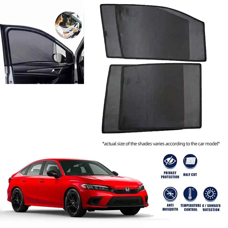 Honda Civic Sunshade Black Model 2022-2023 1