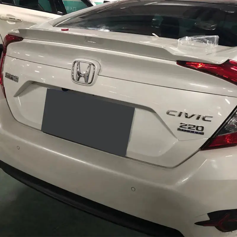 Honda Civic Trunk Spoiler Duck Tail V2 (Abs) Model 2016-2021 1