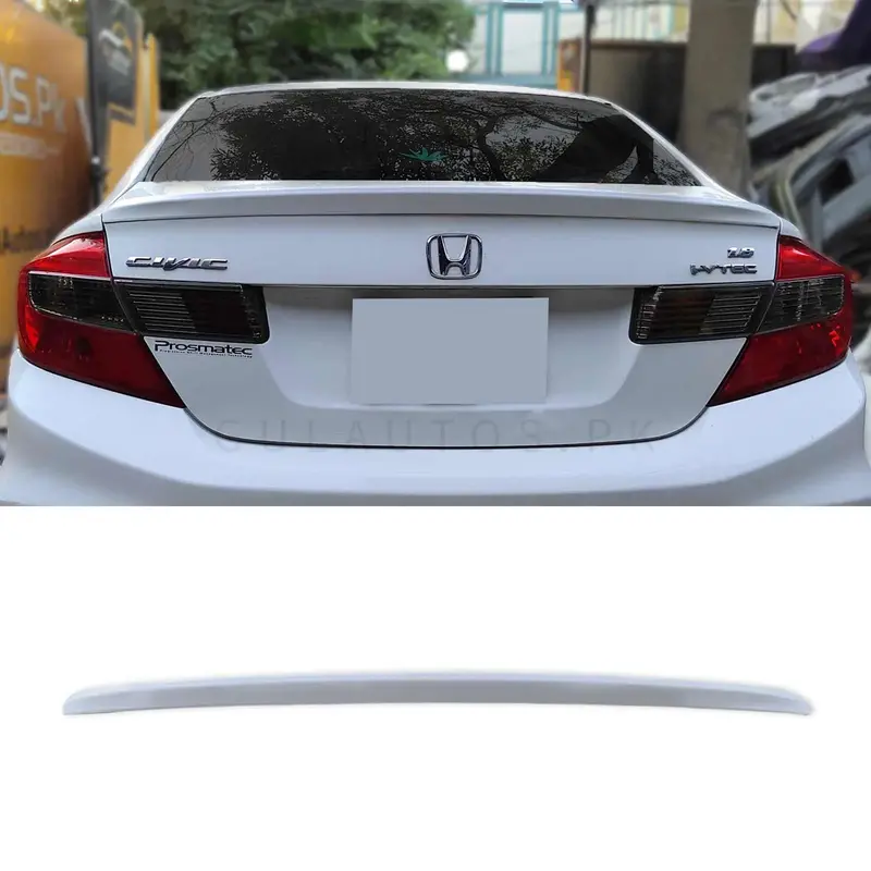 Honda Civic Trunk Spoiler Un-Painted (Pk) Model 2012-2016 1