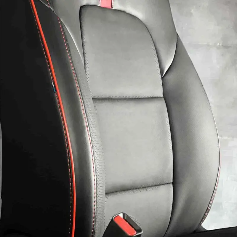Honda Civic Type R Black Red Seat Covers 2006 - 2012 2