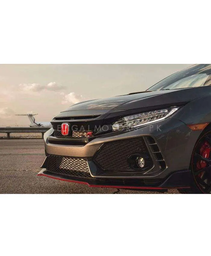 Honda Civic Type R Grille Black Without Logo 2016 - 2021 - Civic Grille 2