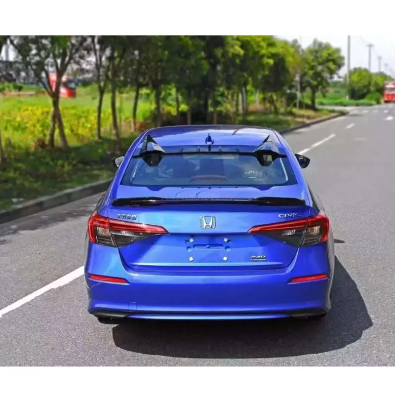Honda Civic Type R Roof Spoiler Glossy Black 2022 - 2025 1